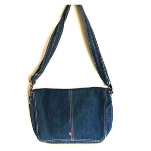 Levi’s Dark Blue Denim Messenger Bag